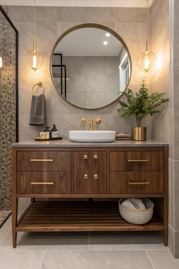 walnut adds luxury warmth