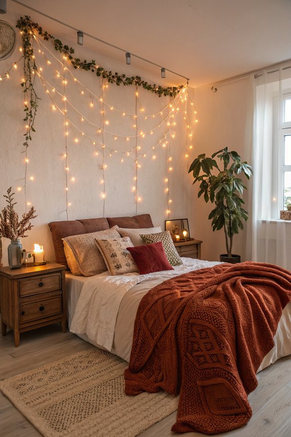 warm lighting creates coziness