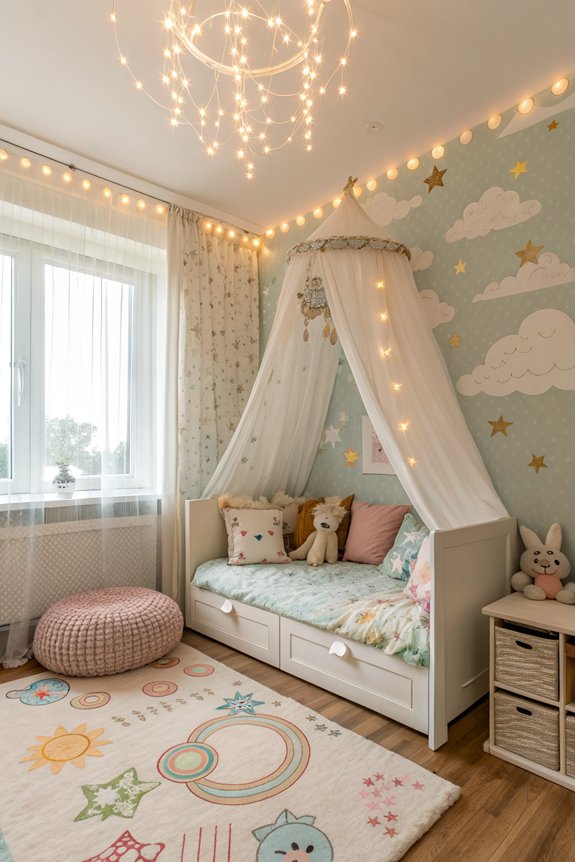 whimsical nursery daybed transformation