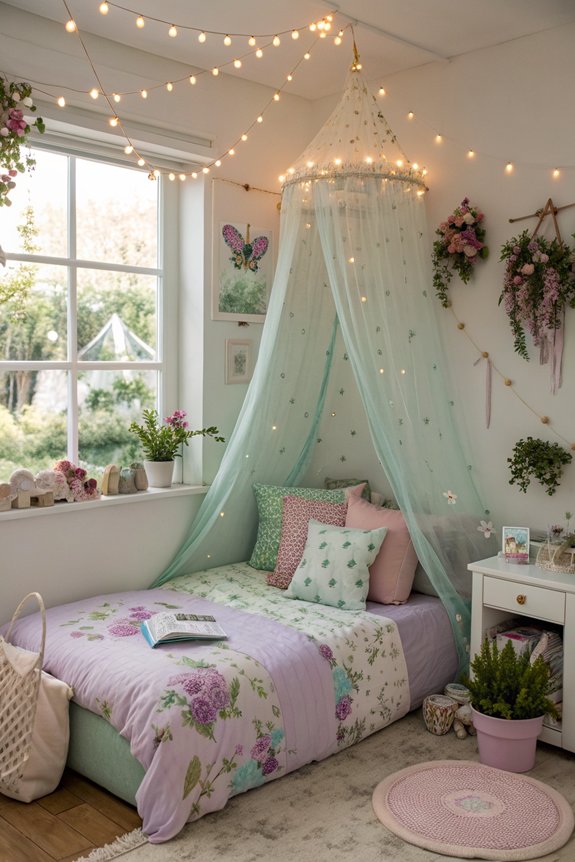 whimsical pastel color palette