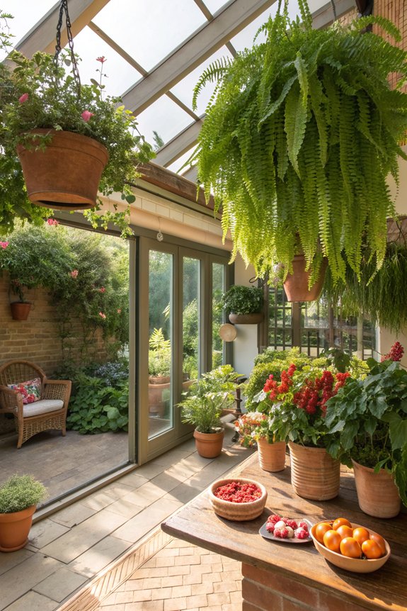 year round sunroom gardening tips