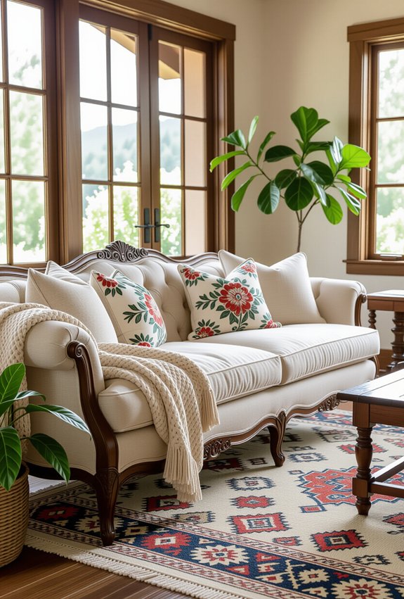charming vintage sofas transform spaces