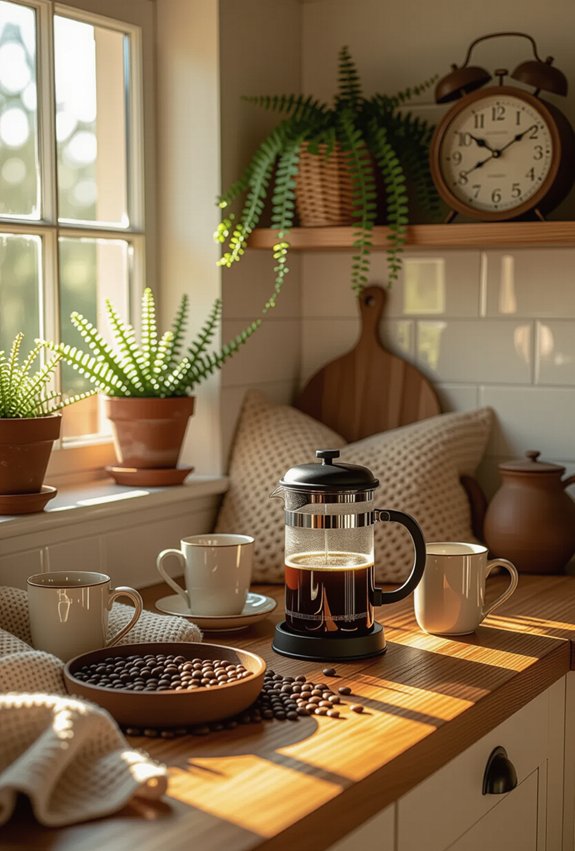 cozy coffee station essentials