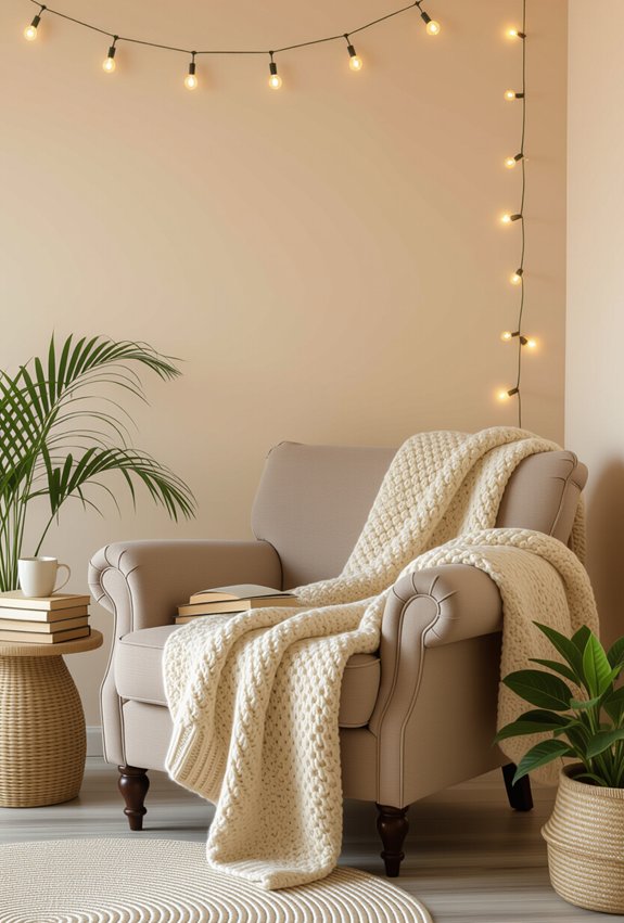 cozy corner for reading