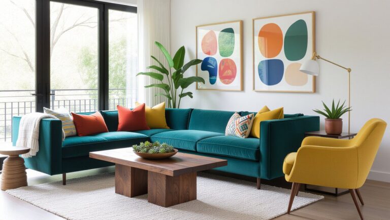 current living room trends