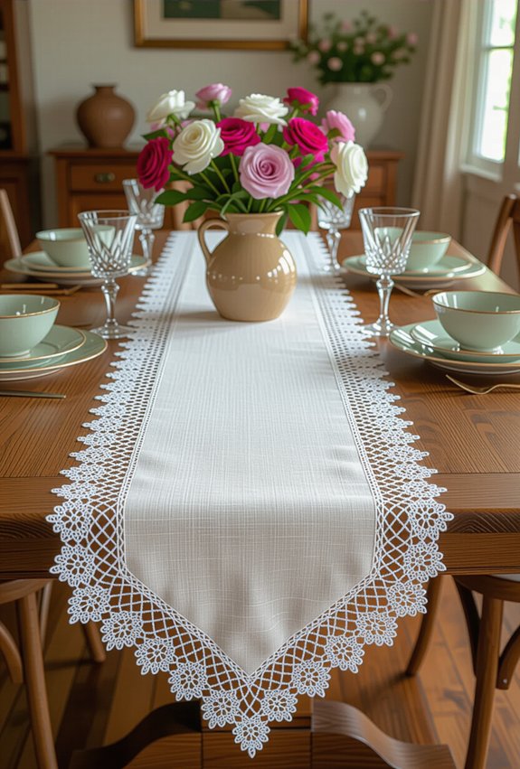 diy elegant table runner