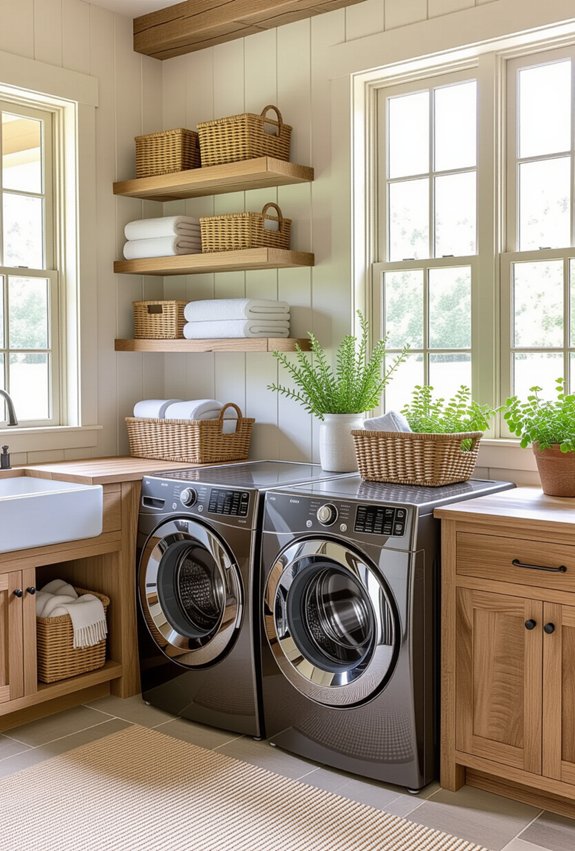 efficient laundry room design