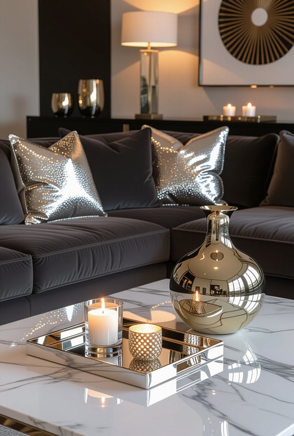 elevate elegance with metallics