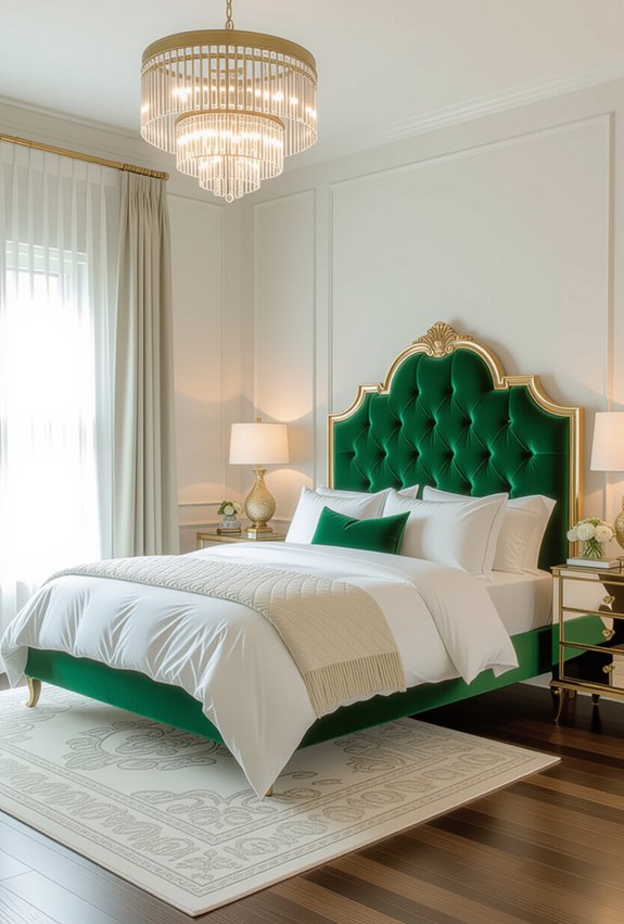 opulent luxury bed frames