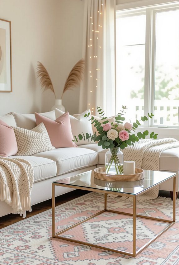 seasonal decor enhances ambiance
