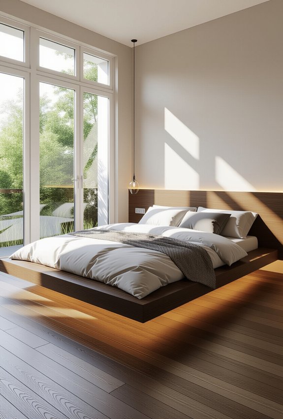 sleek modern customizable bed frames