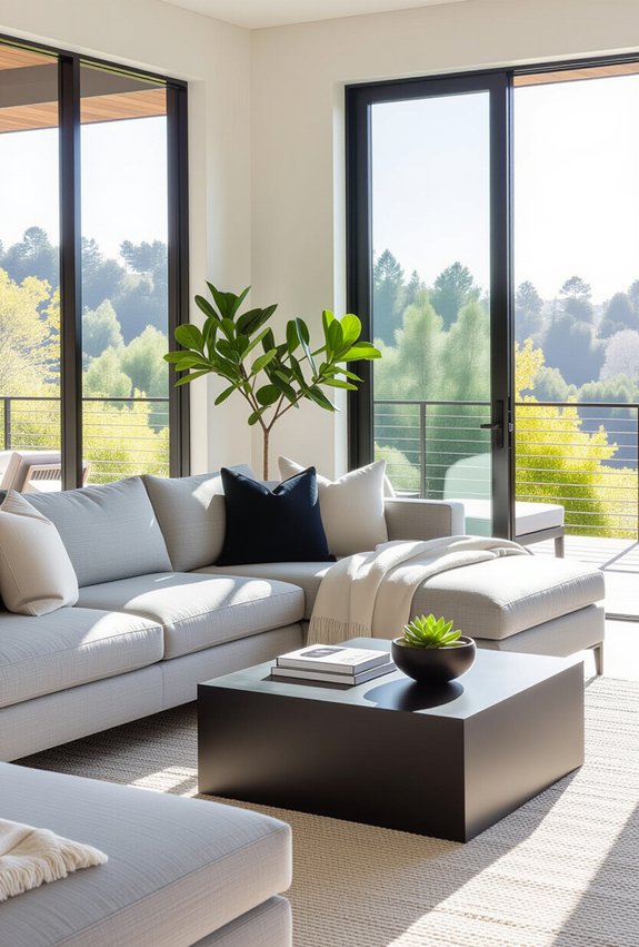 sleek stylish comfort enhancing sofas