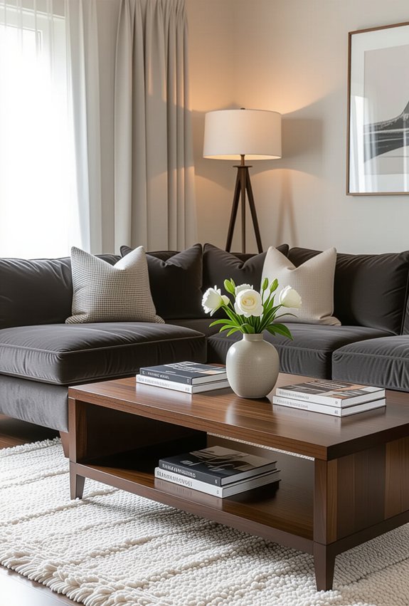 stylish coffee table decor