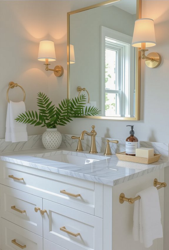stylish compact bathroom vanities