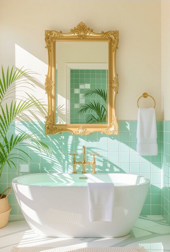 stylish functional bathroom mirrors