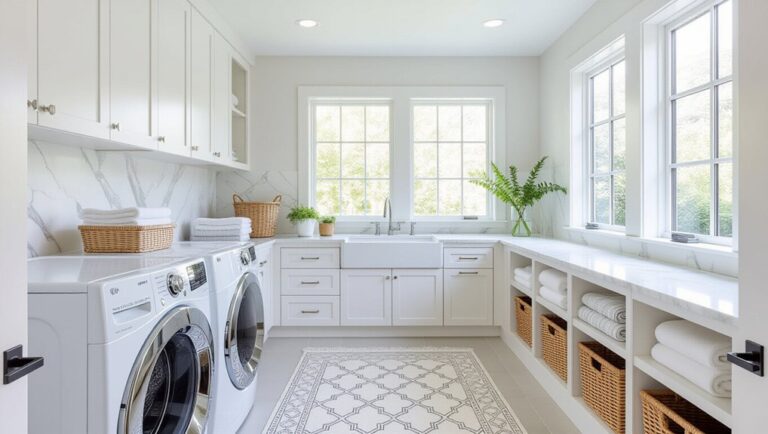 stylish functional laundry spaces