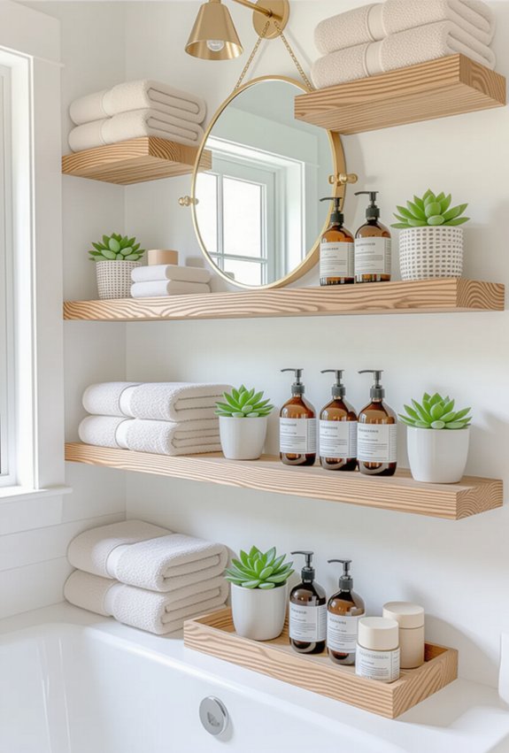 stylish open shelving solutions