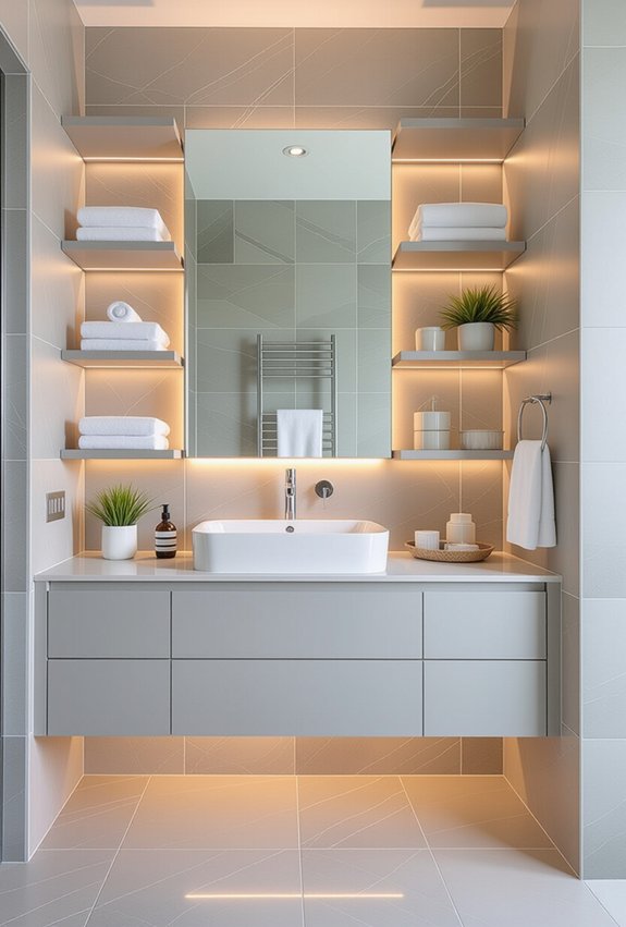 transform small bathroom efficiently