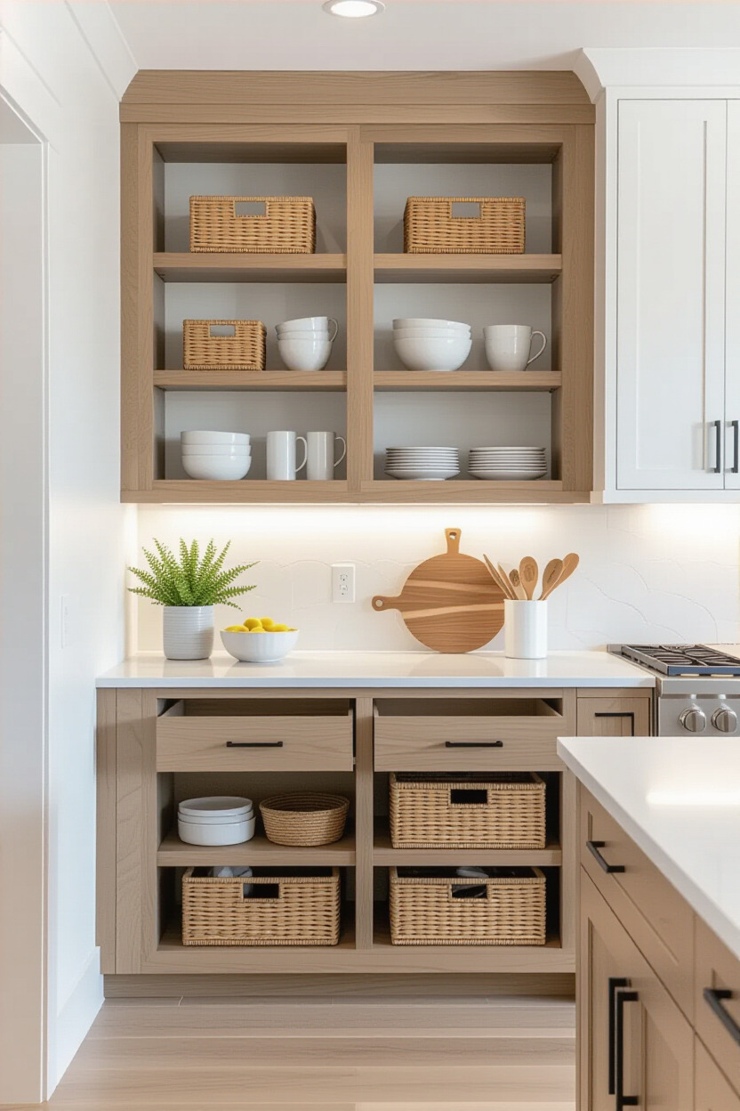 Innovative kitchen storage solutions for a clutter-free space