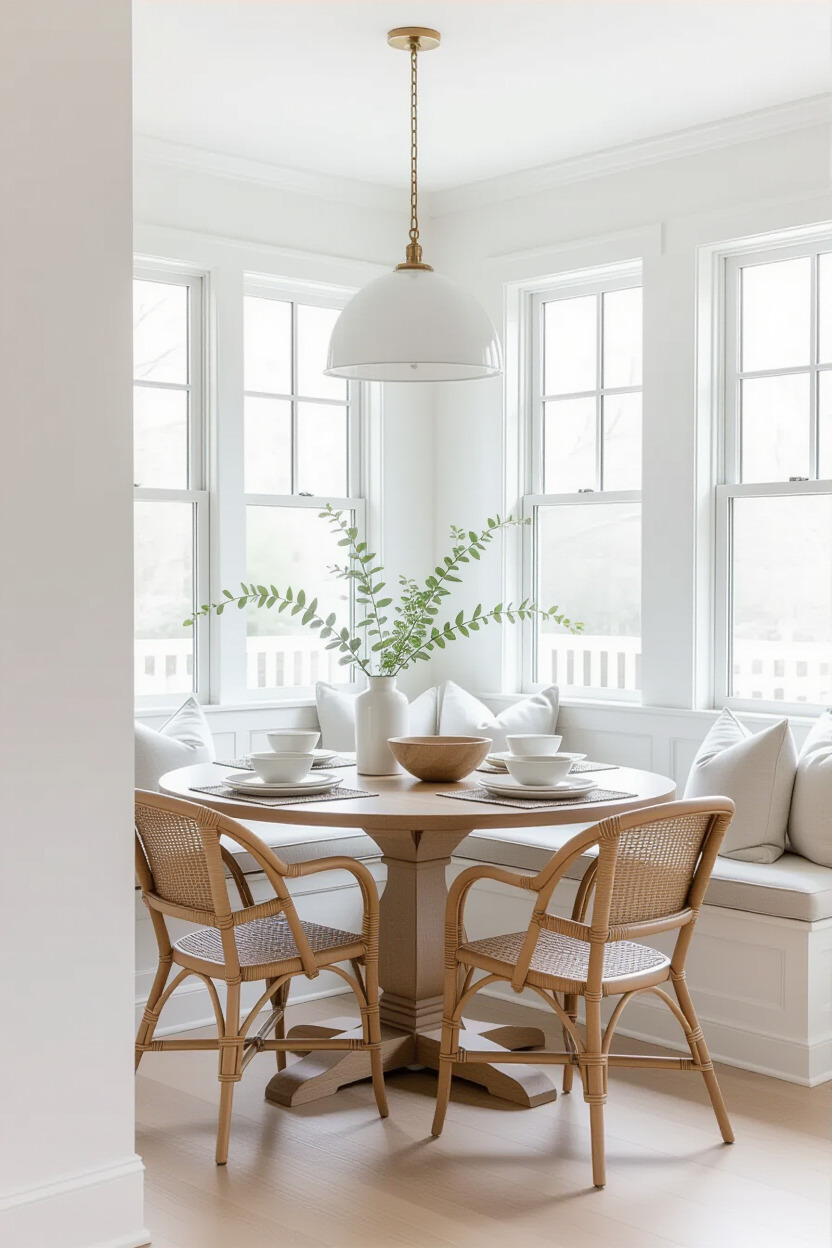 Dining room with an inviting layout for easy conversation.