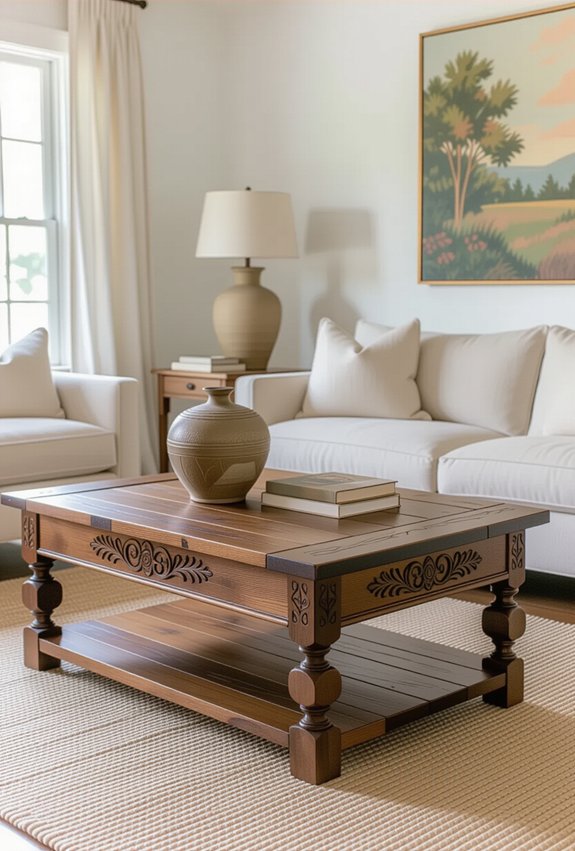 charming vintage coffee tables