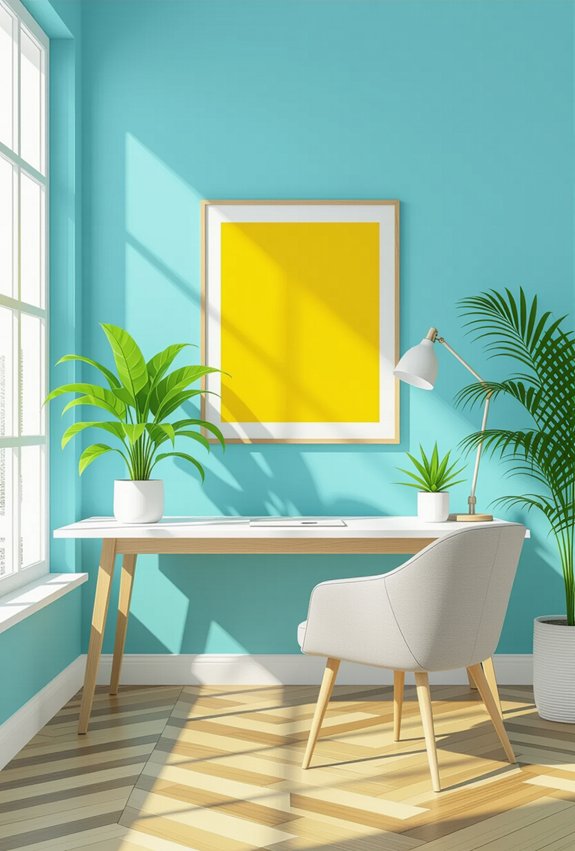 color influences productivity mood