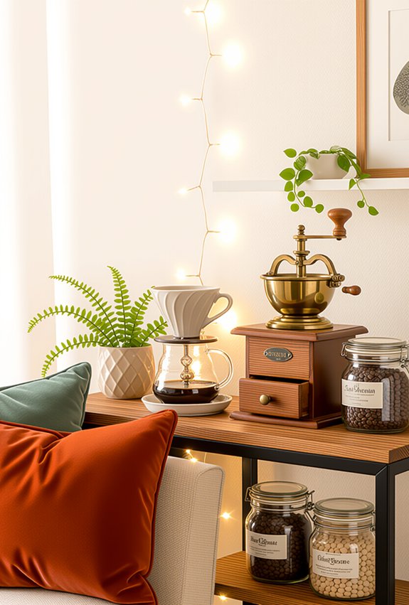 cozy coffee nook essentials