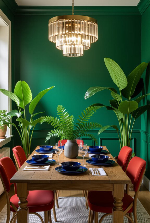 elevate dining with colors
