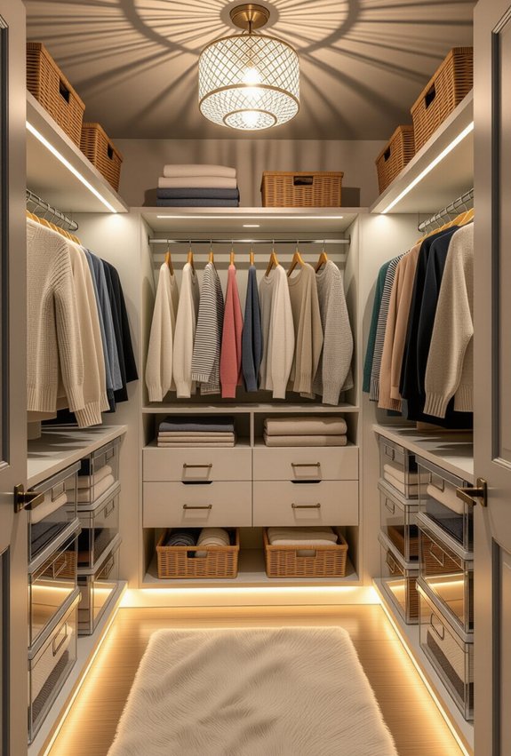 enhance closet visibility effectively