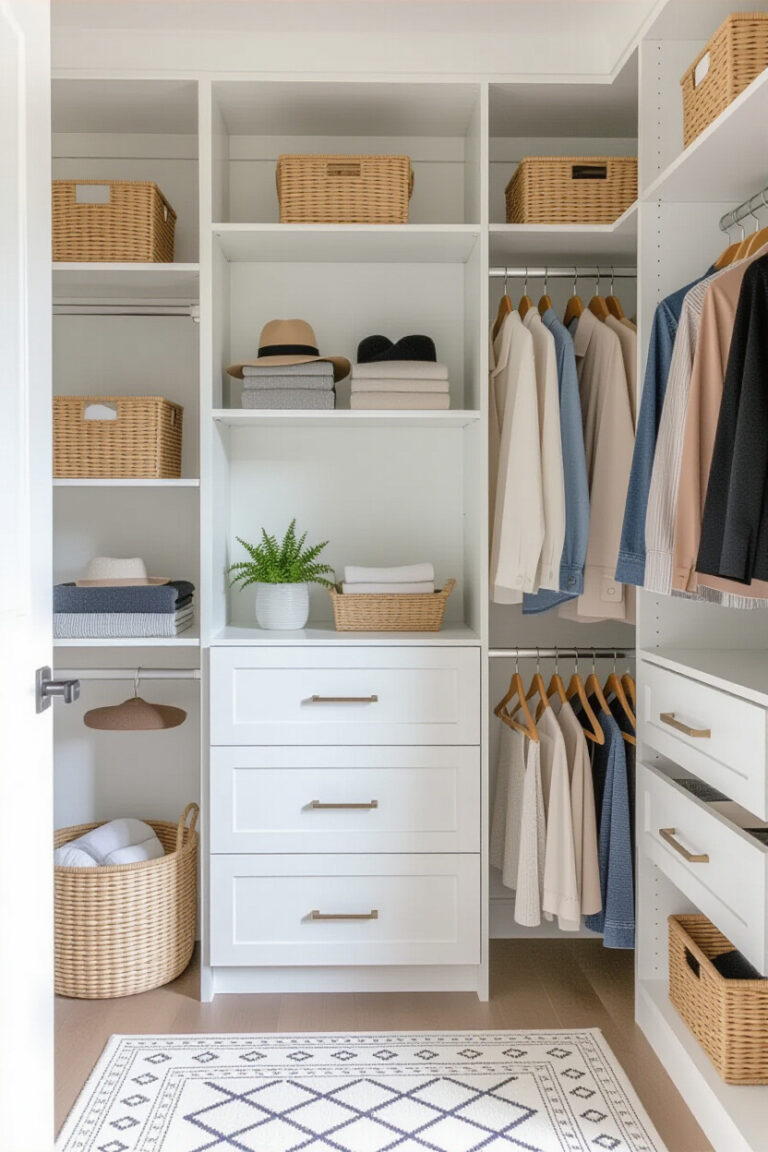 Stylish small closet organization ideas