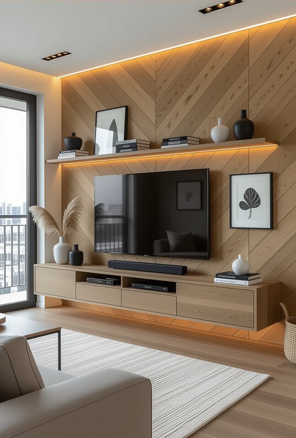 floating tv units styles