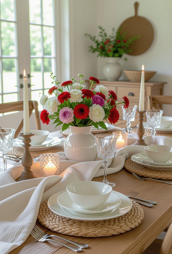 layered decor for depth