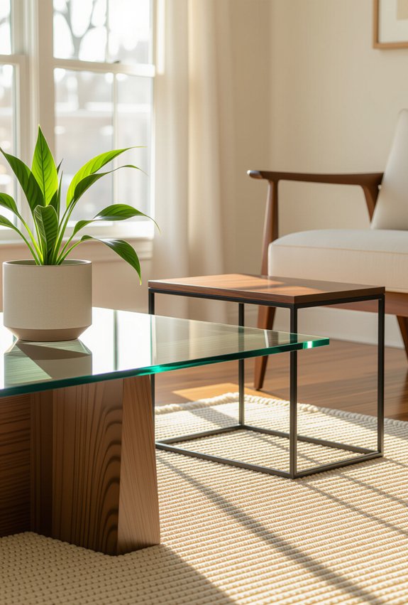 material selection for coffee tables