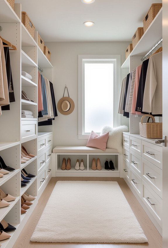 maximize closet space efficiently