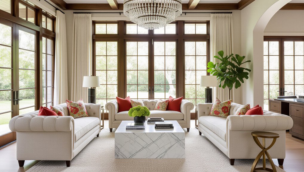 modern classic living rooms
