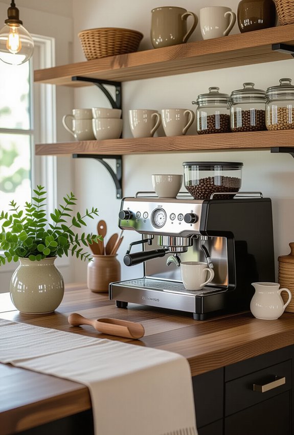 personalized coffee bar decor