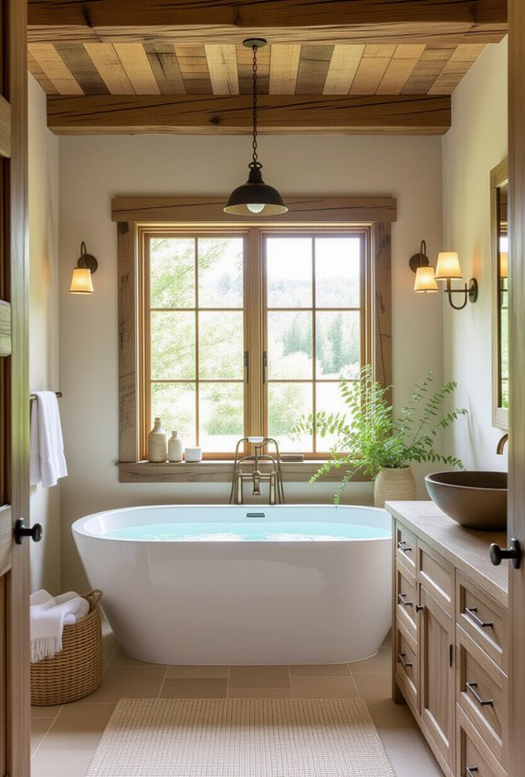 rustic bathroom design ideas