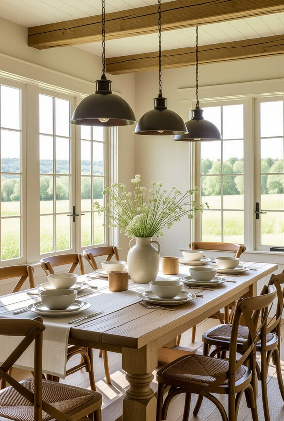 rustic farmhouse dining experience