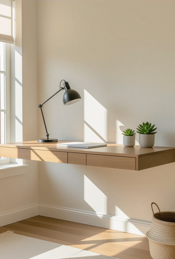 stylish space saving workspace solution