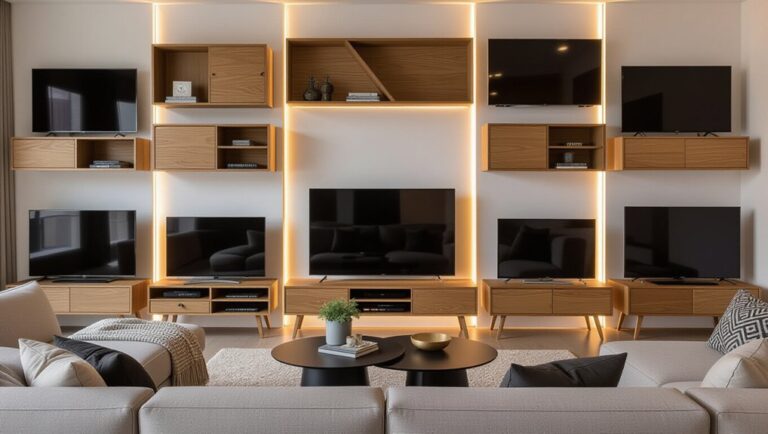 stylish tv unit designs
