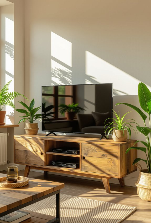 sustainable eco friendly tv units