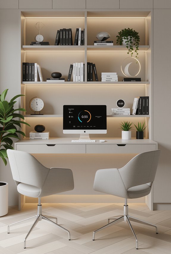 tech enhanced stylish study tables