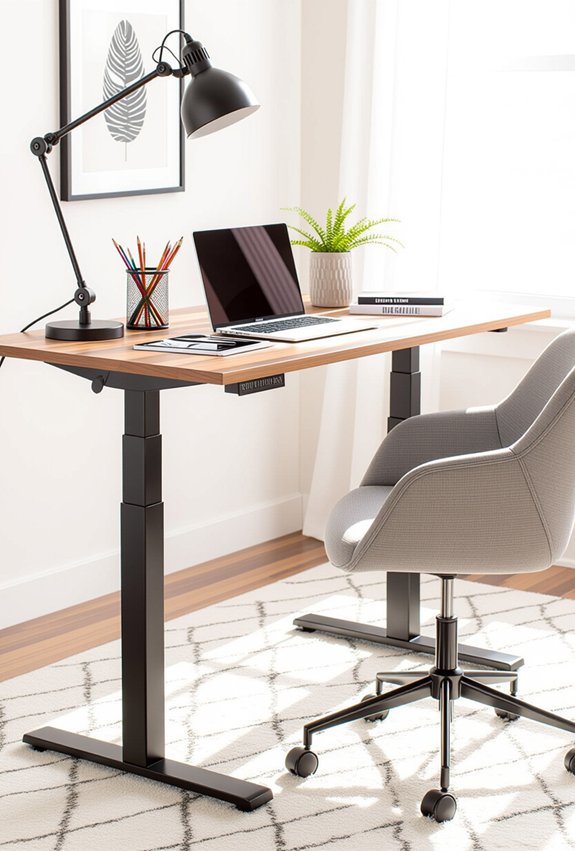 versatile adjustable height tables