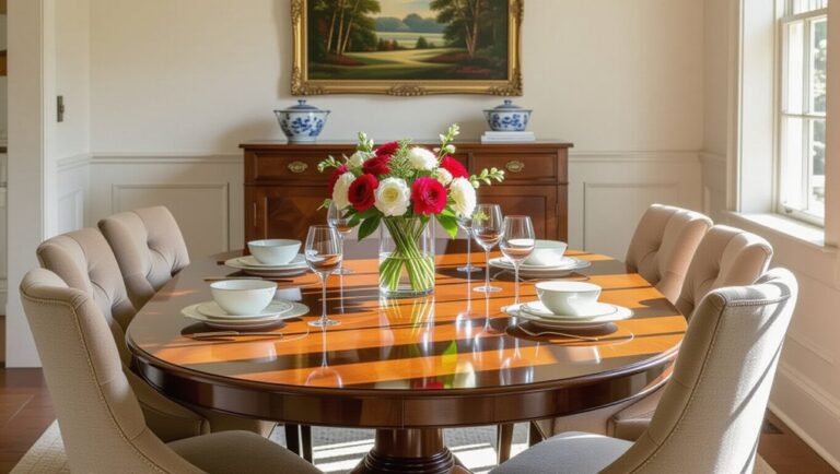 versatile oval dining table