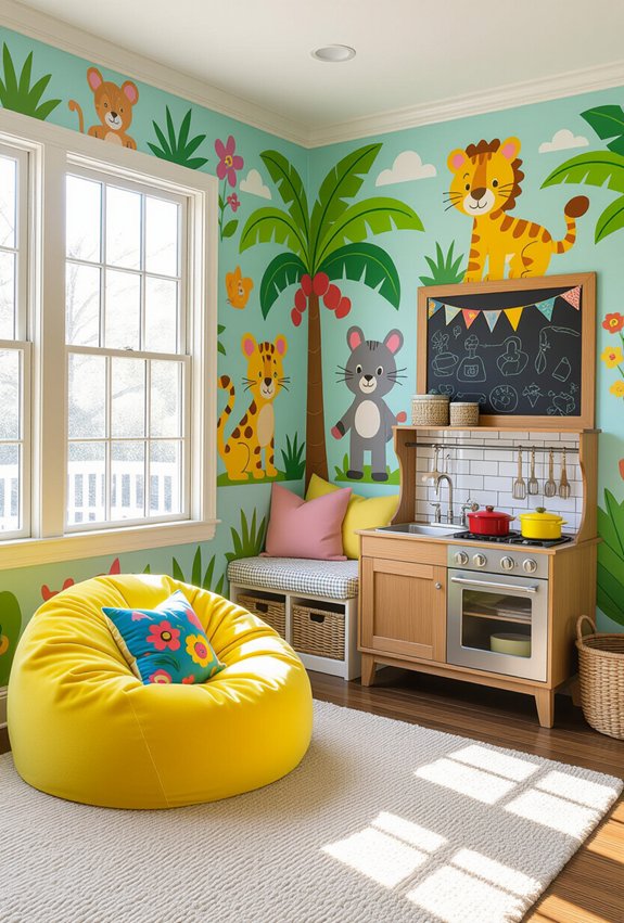 vibrant imaginative play spaces