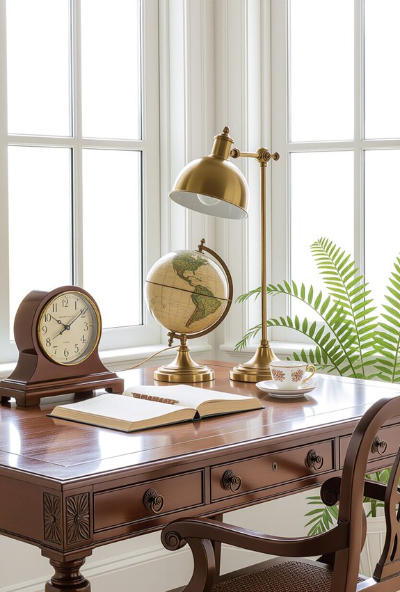vintage study table ideas